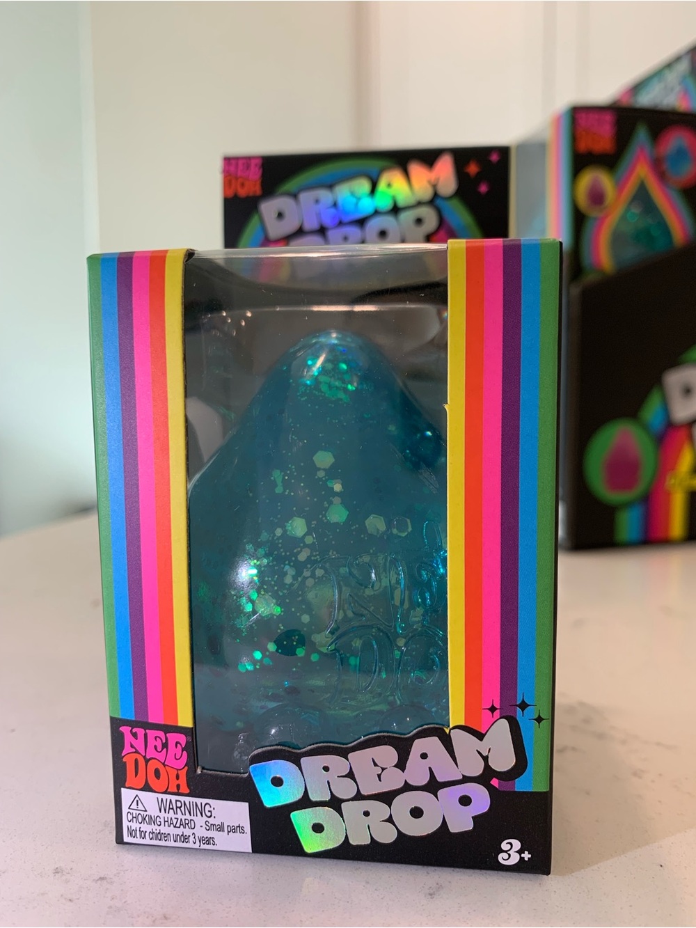 NeeDoh DreamDrop Blue Glitter